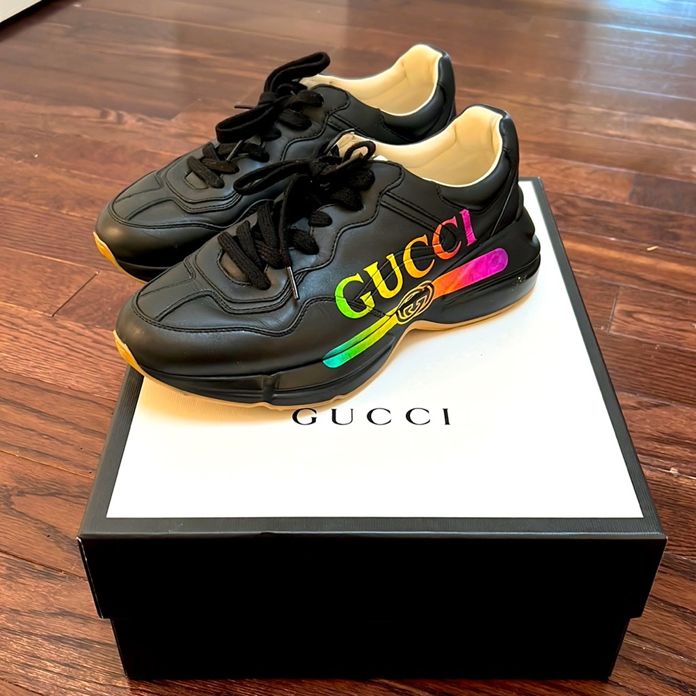 Gucci sneakers black multi